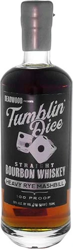 Tumblin Dice Straight Bourbon 100 Proof