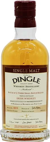 Dingle Single Malt Whiskey Batch 3