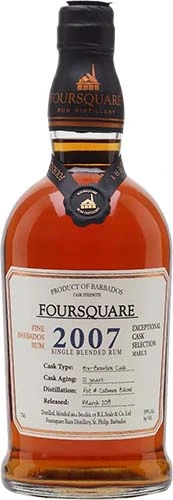 Foursquare 2007 Single Blended Rum