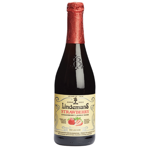 Lindemans Strawberry  12oz Bottle