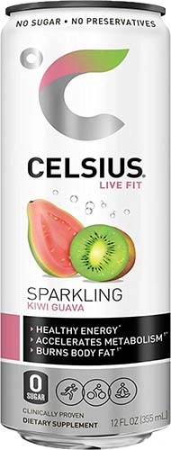 Celsius Spk Kiwi Guava 12oz