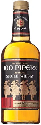 100 Pipers Blended Scotch Whiskey