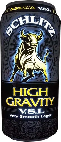 Schlitz 'v.s.l.' High Gravity