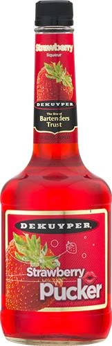 Dekuyper Pucker Strawberry Schnapps Liqueur