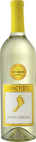 Barefoot Pinot Grigio 4pk 187ml Btl