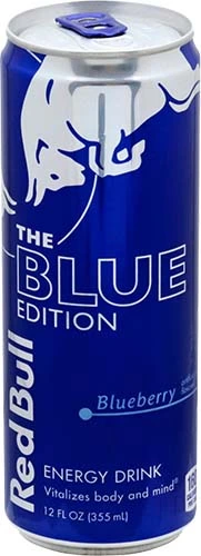 Red Bull Blue 12oz Can