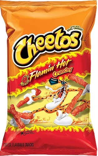 Cheeto Crunchy Flamin Hot