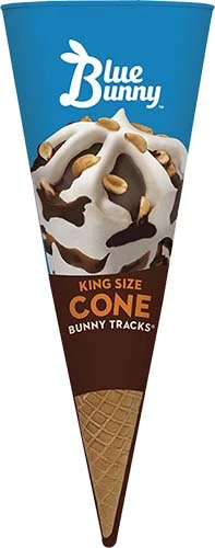 Blue Bunny Bunny Tracks Big Cone