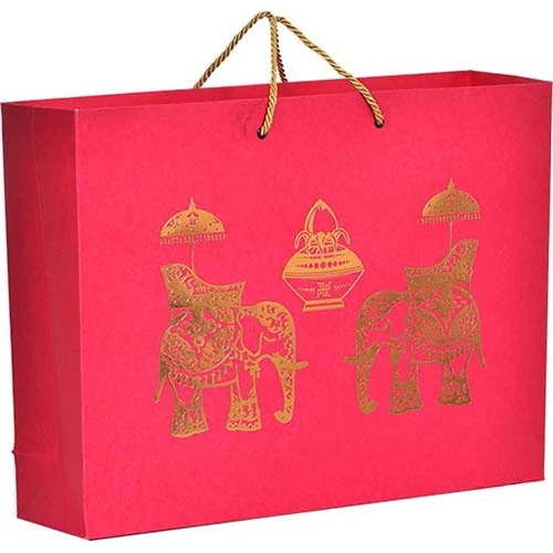 Cmh Red Foil Gift Bag            V#52744