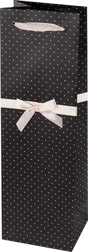 True Gift Bag Elegant Black/white