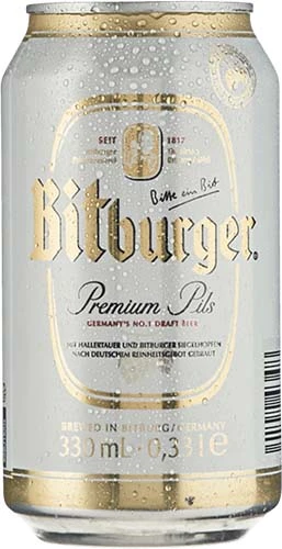 Bitburger Pils 4 Pk - Germany