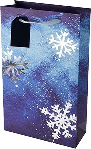 Cmh Dbl Brushed Snow Gift Bag     V#8045