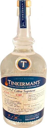 Tinkermans 4.2 Citrus Supreme Gin 750ml