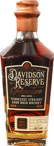 Davidson Reserve Tennessee Straight Sour Mash Whiskey