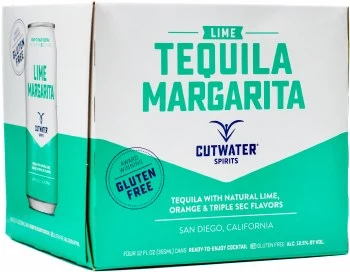 Cutwater Lime Teq/marg 4pk Gl Fr Ca 12oz Can 25