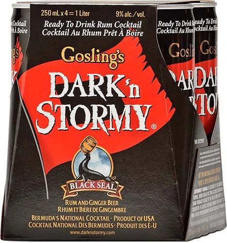 Goslings Rtd Dark & Stormy  4pk