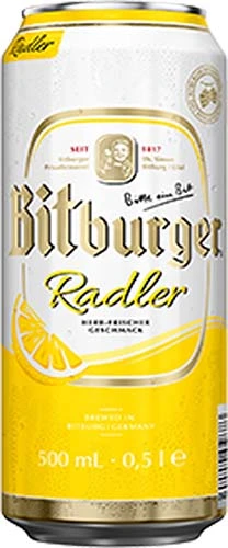 Bitburger Radler 4pk Cans