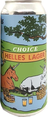 Pipeworks Choice Helles Lager 16oz 4pk Cn