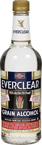 Everclear Grain Alcohol 750m