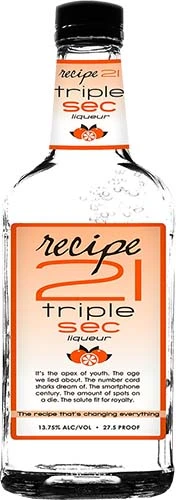 Recipe 21 Triple Sec Ltr