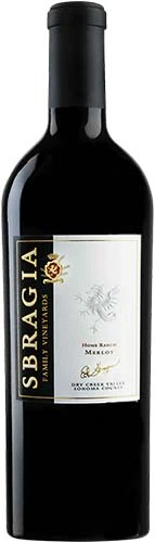 Sbragia  Home Ranch  Merlot  Dry Creek Valley  California  2012