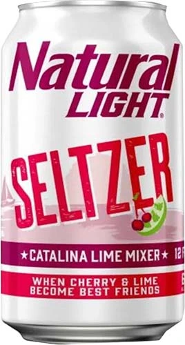 Natural Light Seltzer Catalina Lime Mixer Can