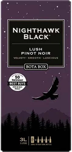 Bota Box Nighthawk Lush Pinot Noir       3l