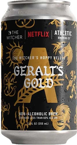 Athletic Brewing Geralt's Gold Na 6pk