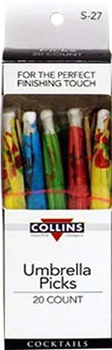 Collins Umbrella Picks 20pk