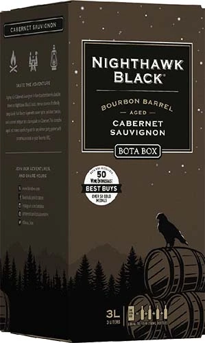 Bota Box Nighthawk Black Bourbon Barrel Cabernet Sauvignon