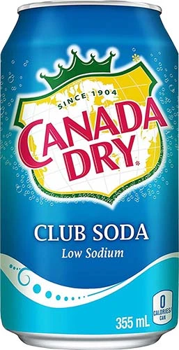 Canada Dry Club Soda 6pkb