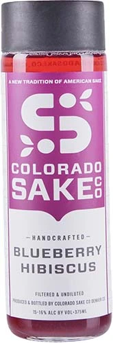 Colorado Sake Co Blueberry Hibiscus Sake