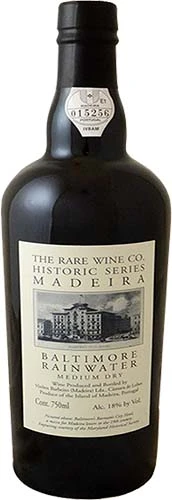 Rare Wine Company Baltimore Rainwater Madeira