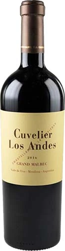 Cuvelier Los Andes  Grand Malbec  Uco Valley  Mendoza  Argentina