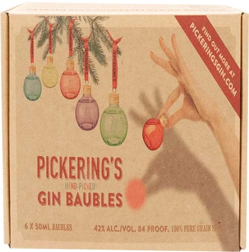 Pickering's Gin Baubles 6pk