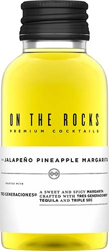 On The Rocks Tres Gen Jalapeno Pineapple Marg 100ml