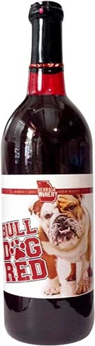 Ga Wine Bull Dog Red