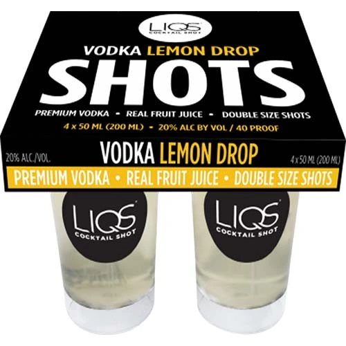 Liqs Lemon Drop 4 Pk 50ml