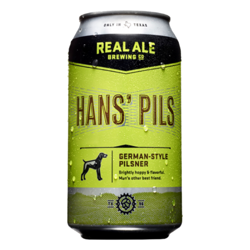 Real Ale Hans' Pils  1/2 Barrel Keg