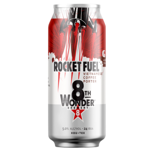 8th Wonder Rocket Fuel Coffee Porter  Cans