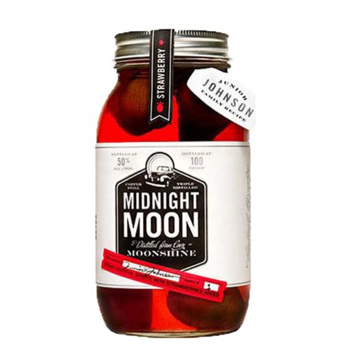 Midnight Moon Moonshine Strawberry Whiskey