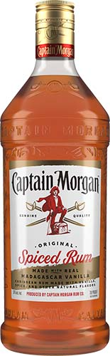 Cap Morgan Spiced Rum W/cup 1.