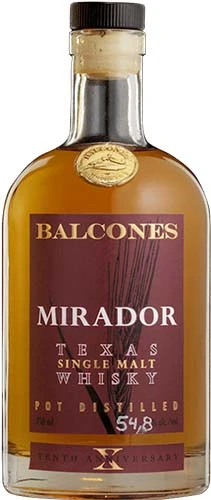 Balcones Mirador Single Malt Whiskey