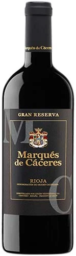 Marques De Caceres Gran Reserva Rioja Red Blend Tempranillo Garnacha Tinta Graciano