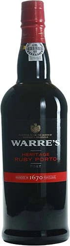 Warres Heritage Ruby Red Port Touriga Nacional Touriga Franca Tinta Roriz