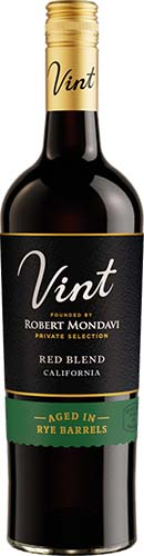 Vint Rye Barrel Aged Red Blend Red Wine