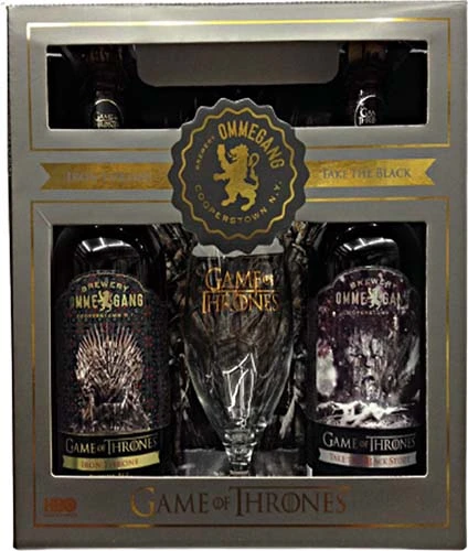 Ommegang Game Of Thrones 3pk With Glass 750ml