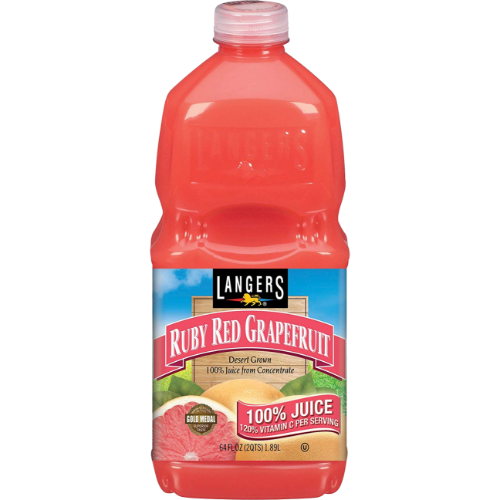 Langers Juice Ruby Red Grapefruit