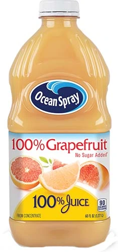 Ocean Spray 100% Grapefruit Juice 60 Oz