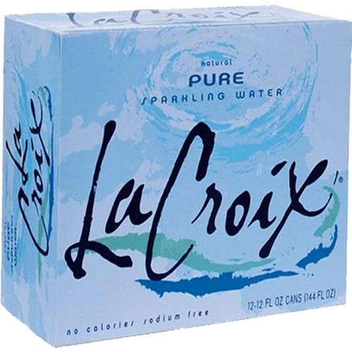 La Croix Sparkling Water Pure 2/12pk 12oz